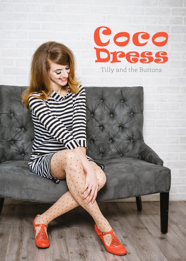 Tilly and the Buttons Coco Dress // Boots and Cats